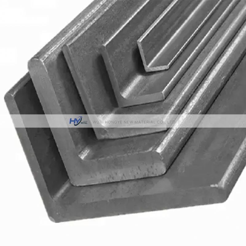 Hot Rolled Galvanized Steel Angles SS400 S235jr S275jr S355jr Mild Steel Angle Bar Iron 75*75*5Mm Black HR MS Carbon Angle Steel