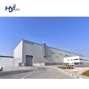 Metal Industrial Construction Building Steel Structure Framed Commercial Office Pre Fabricated Warehouse