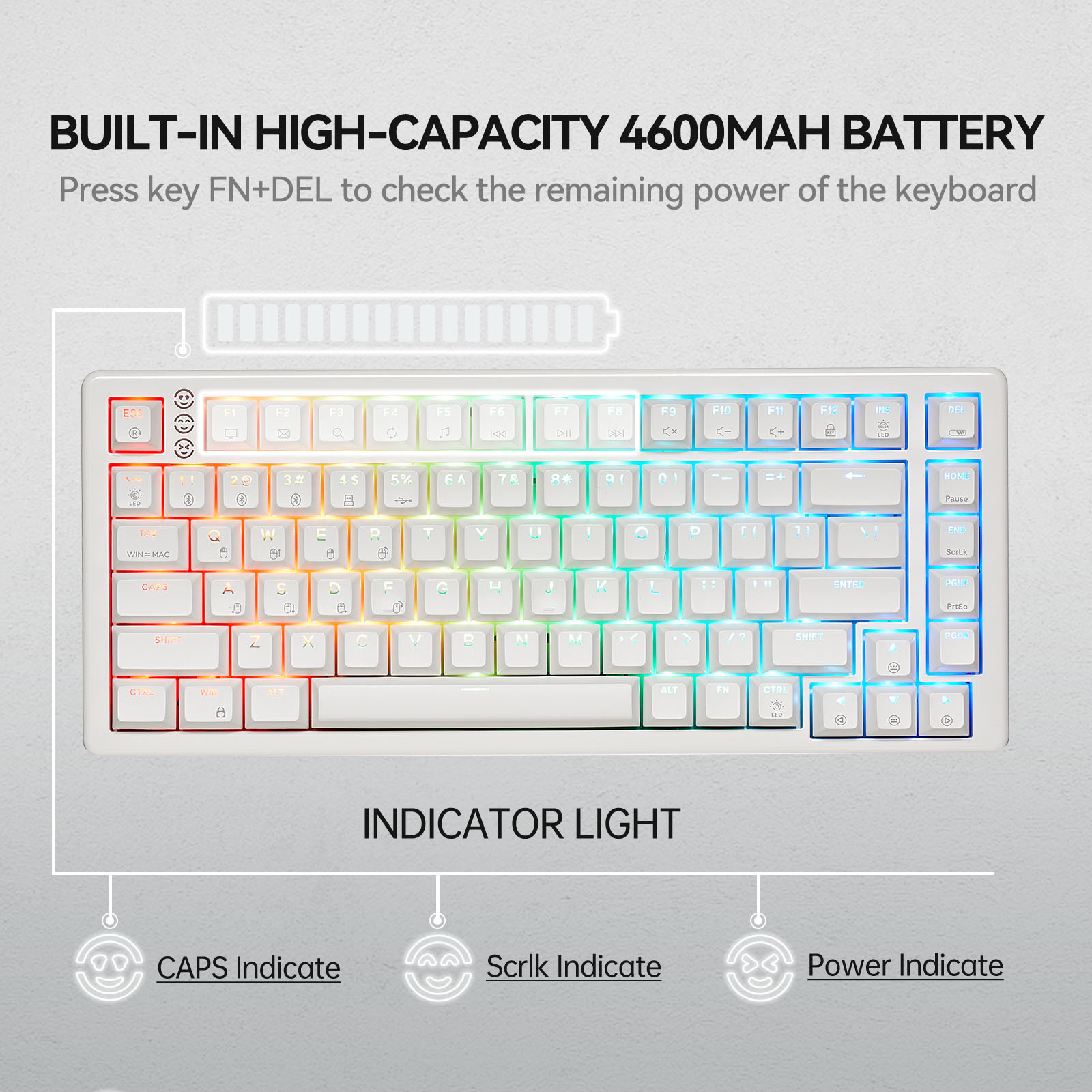 Custom Teclado 60% 75% Keyboard PBT Pc Computer Gaming Usb Wired Back Light led Gamer Mechanical Keyboard