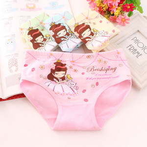 5 Pieces/lot Design Children's Girls Panties Cotton Soft Pretty Cartoon Child Underwear for Girls Kids Boxer Panties Breathable