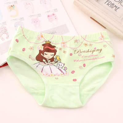 5 Pieces/lot Design Children's Girls Panties Cotton Soft Pretty Cartoon Child Underwear for Girls Kids Boxer Panties Breathable