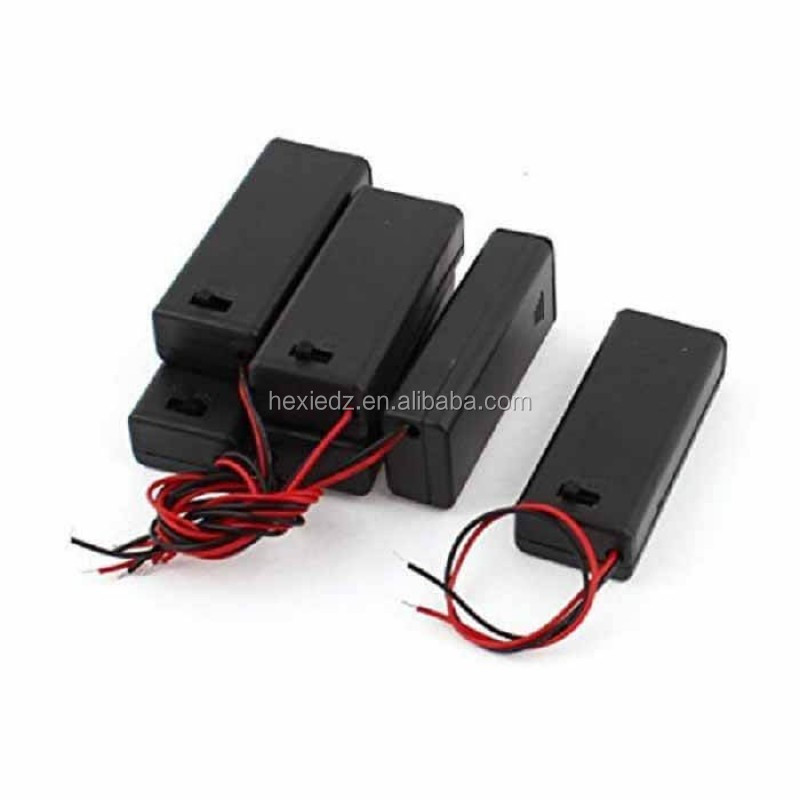 Home Appliances 2AAA Battery Holder Case Box With On-Off Switch For Toys