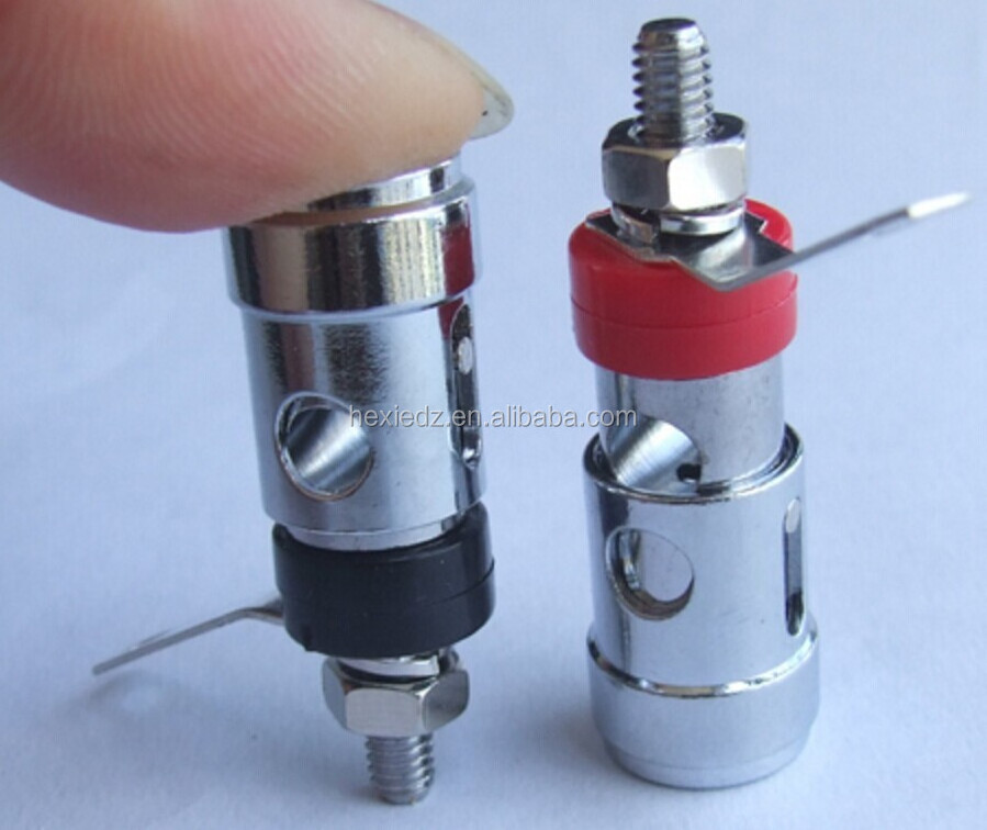 40mm Loaded Press Type Speaker AMP Terminal Spring Binding Post