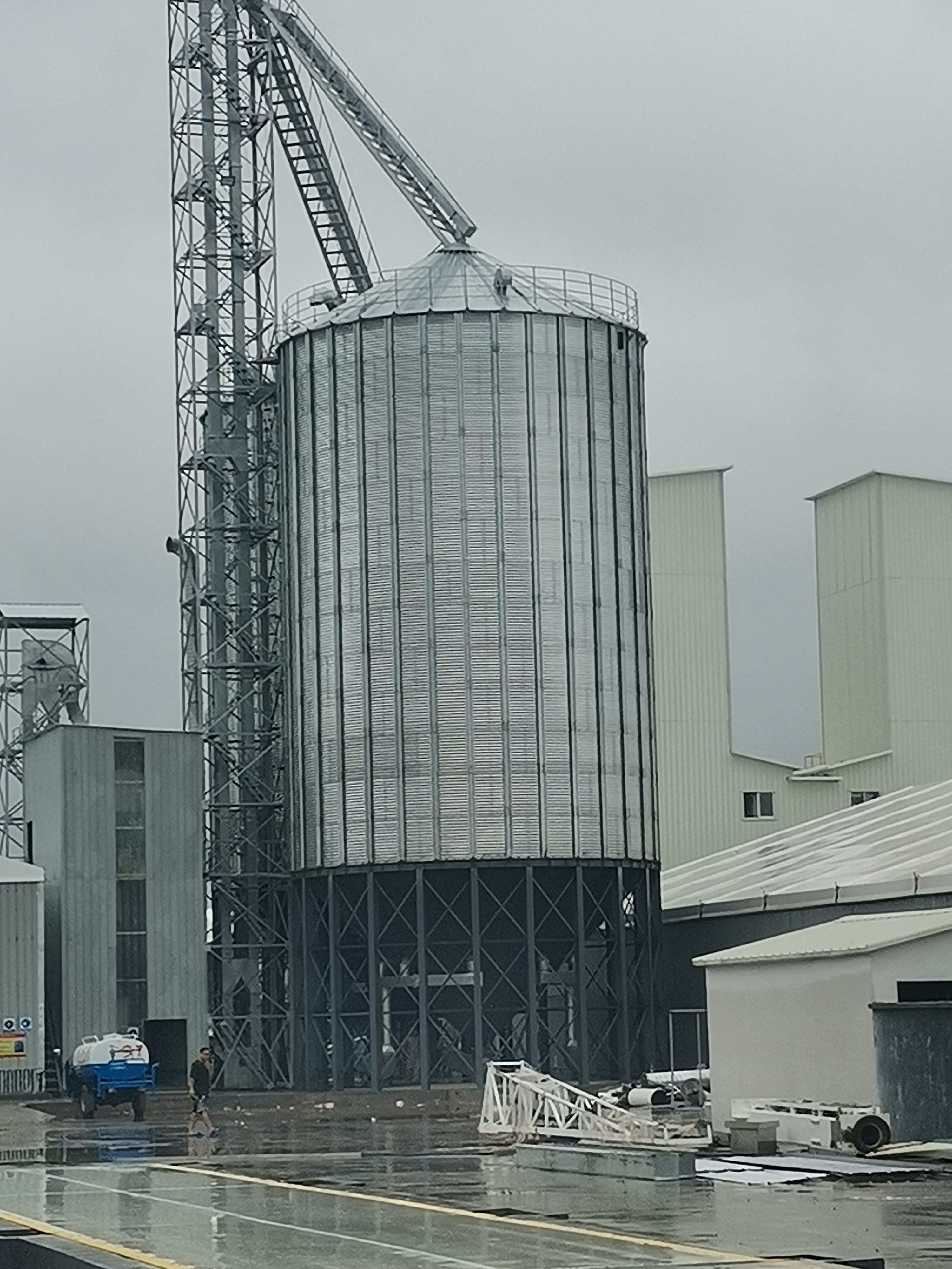 corn seed storage silo bins for grain storage