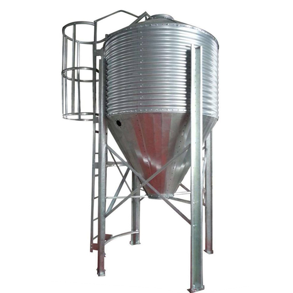 Best prices-grain storage silo/galvanized steel silo for storage maize,feed,rice,coffee bean,edible oil production