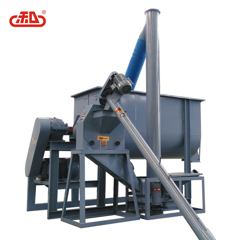 Animal farms feed grinder and mixer 1000kg/h poultry feed machine for kenya