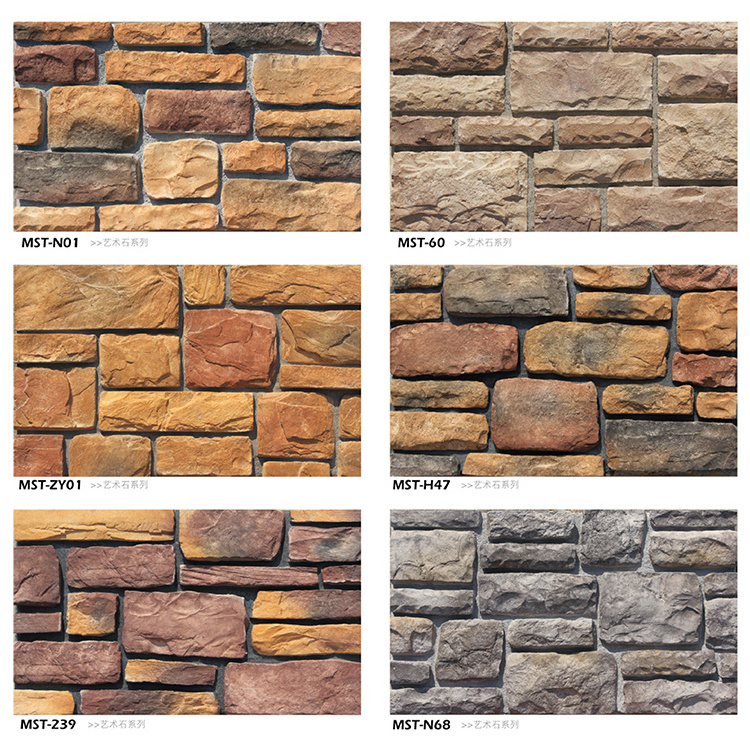 Cladding For Exterior Interior Wall Tiles Stack Artistic Culture Wall Tile China Artificial Stone