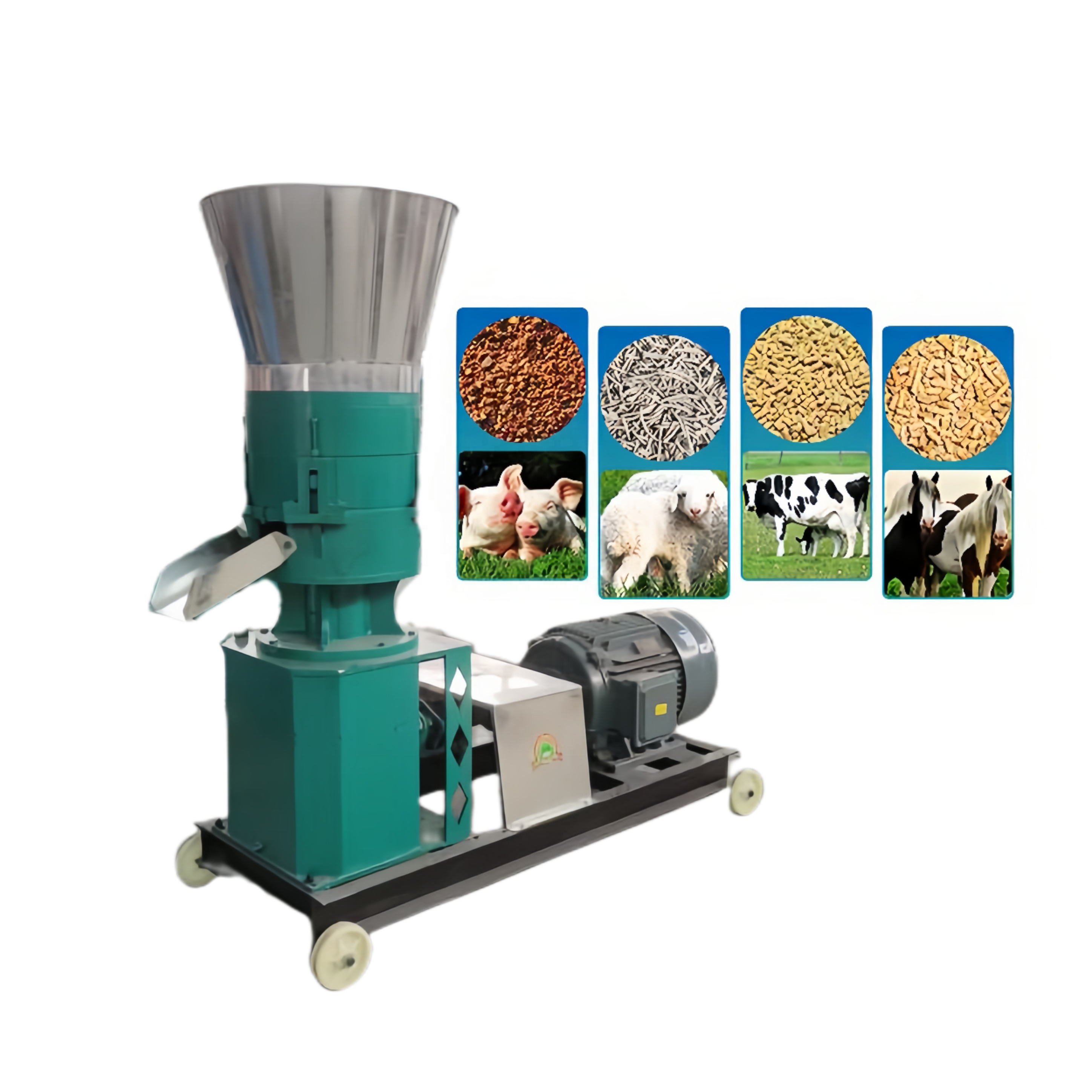 Cow Feed Pellet Machine/poultry Feed Mill Plant Cost/factory Price Animal Feed