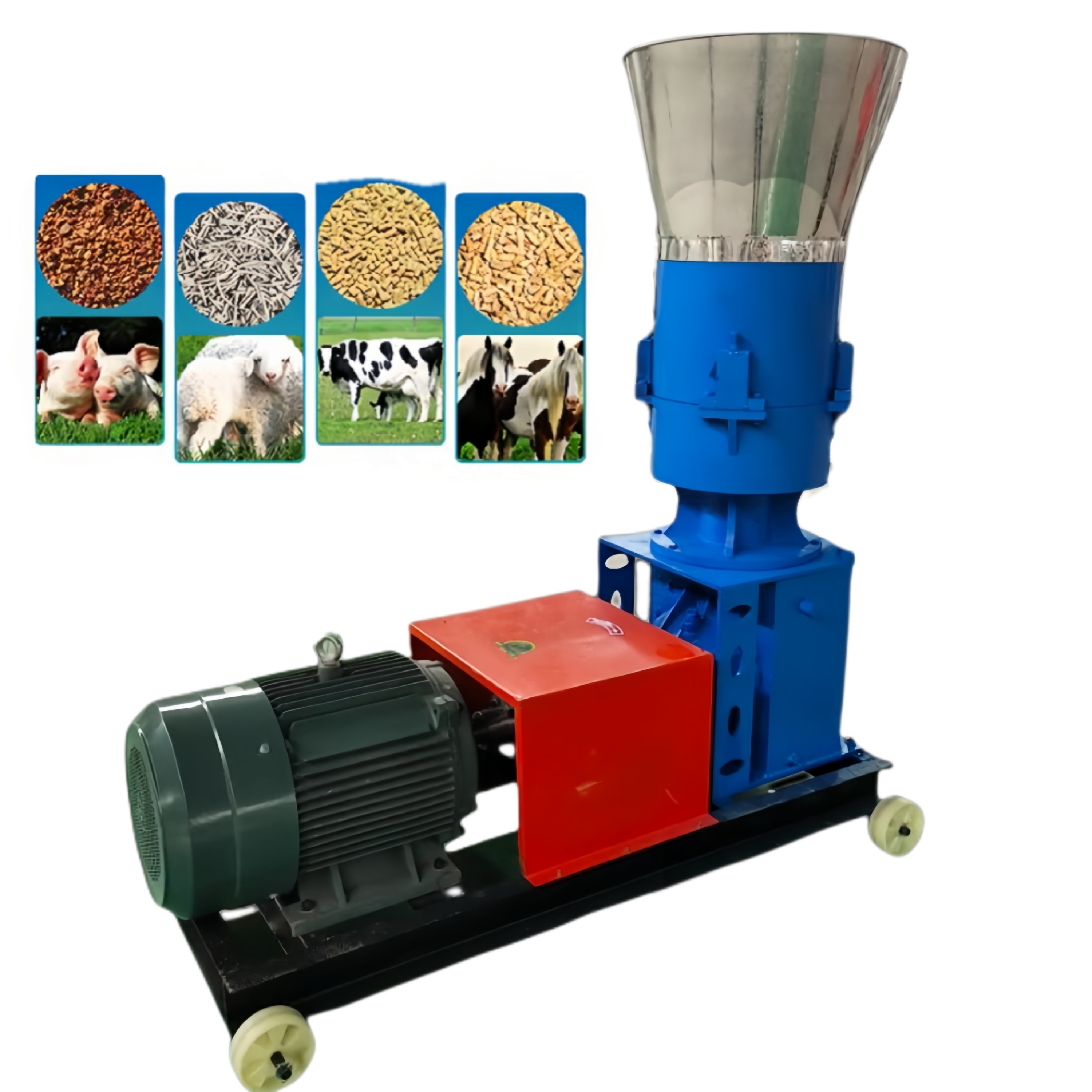 Cow Feed Pellet Machine/poultry Feed Mill Plant Cost/factory Price Animal Feed