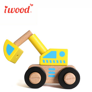 Preschool Kids diy toys best selling wooden toy Car