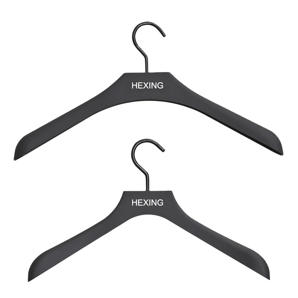 Clothes Store Luxury Black Plastic Coat Hanger