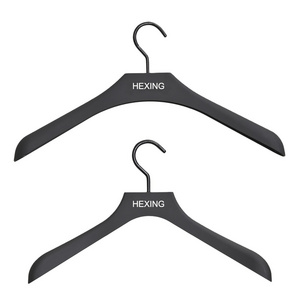 Clothes Store Luxury Black Plastic Coat Hanger