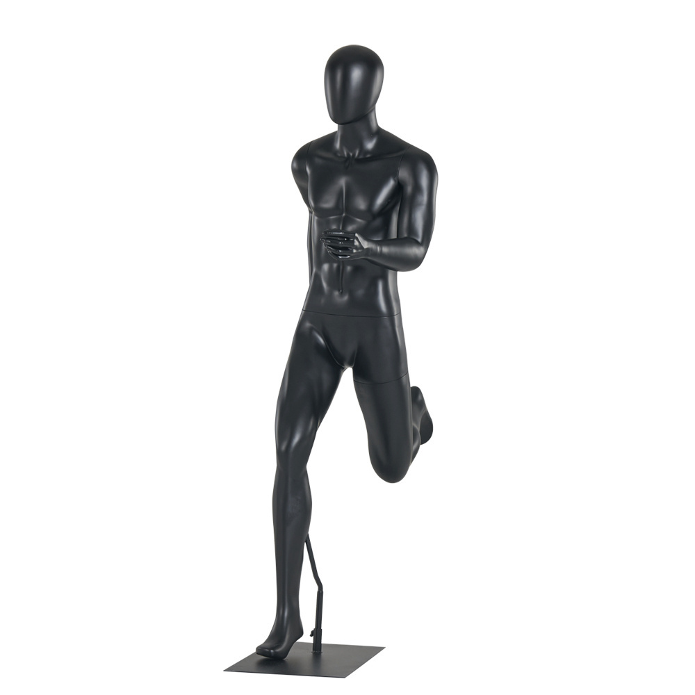 Gold Plastic Hyper Realistic Male Torso Mannequin With Stand