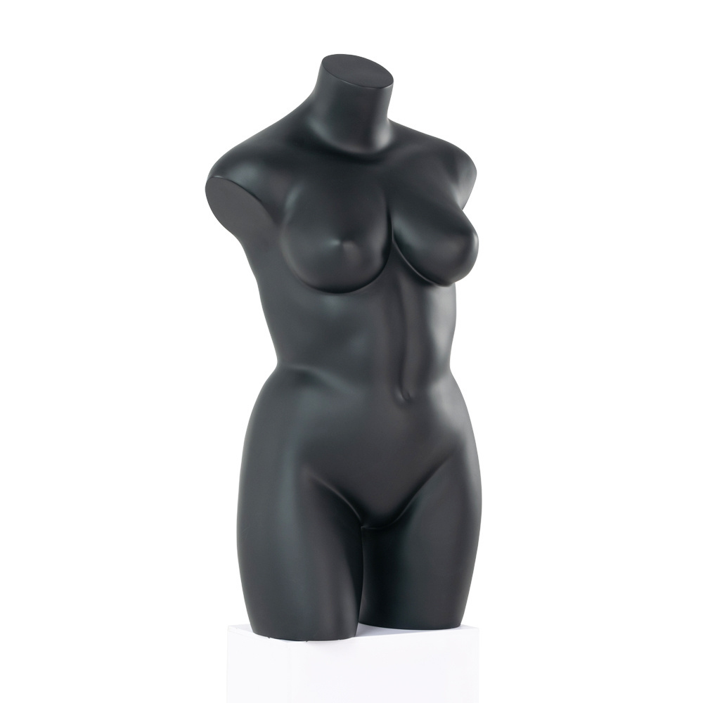 Curvy Female Half Body Torso Plus Size Mannequin