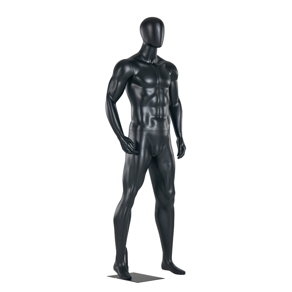 Fiberglass Full Body Man Muscular Sports Male Mannequin For Sportswear Display