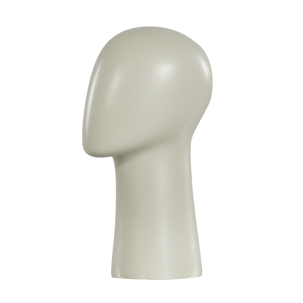 Cheap Custom Display Bald Fiberglass Female Wholesale Mannequin Head