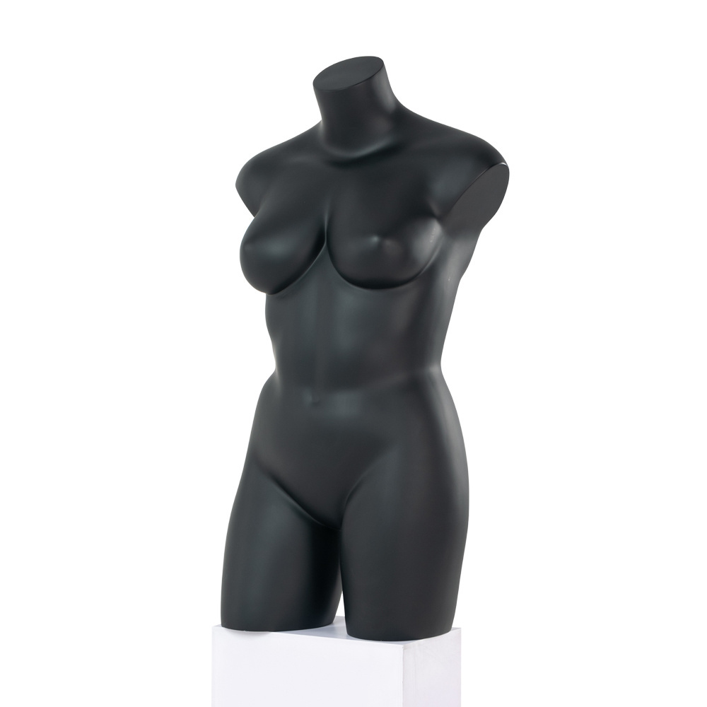 Curvy Female Half Body Torso Plus Size Mannequin