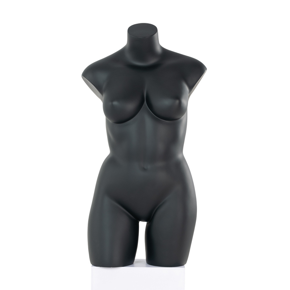 Curvy Female Half Body Torso Plus Size Mannequin