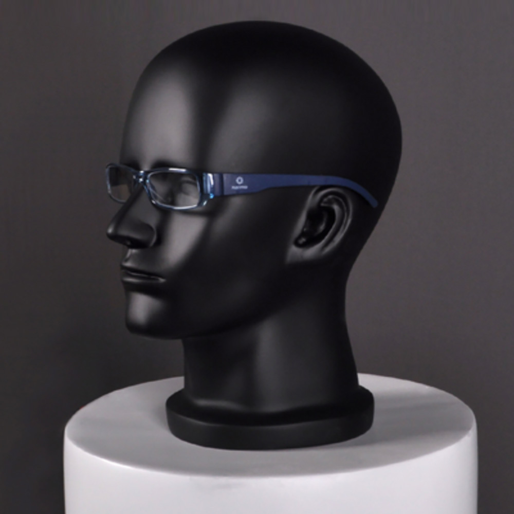 Cheap Fiberglass White Male Head Sunglass Display Mannequin