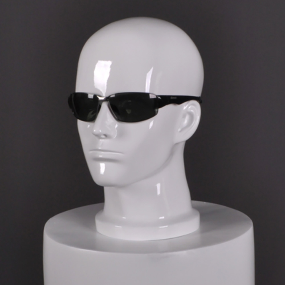 Cheap Fiberglass White Male Head Sunglass Display Mannequin