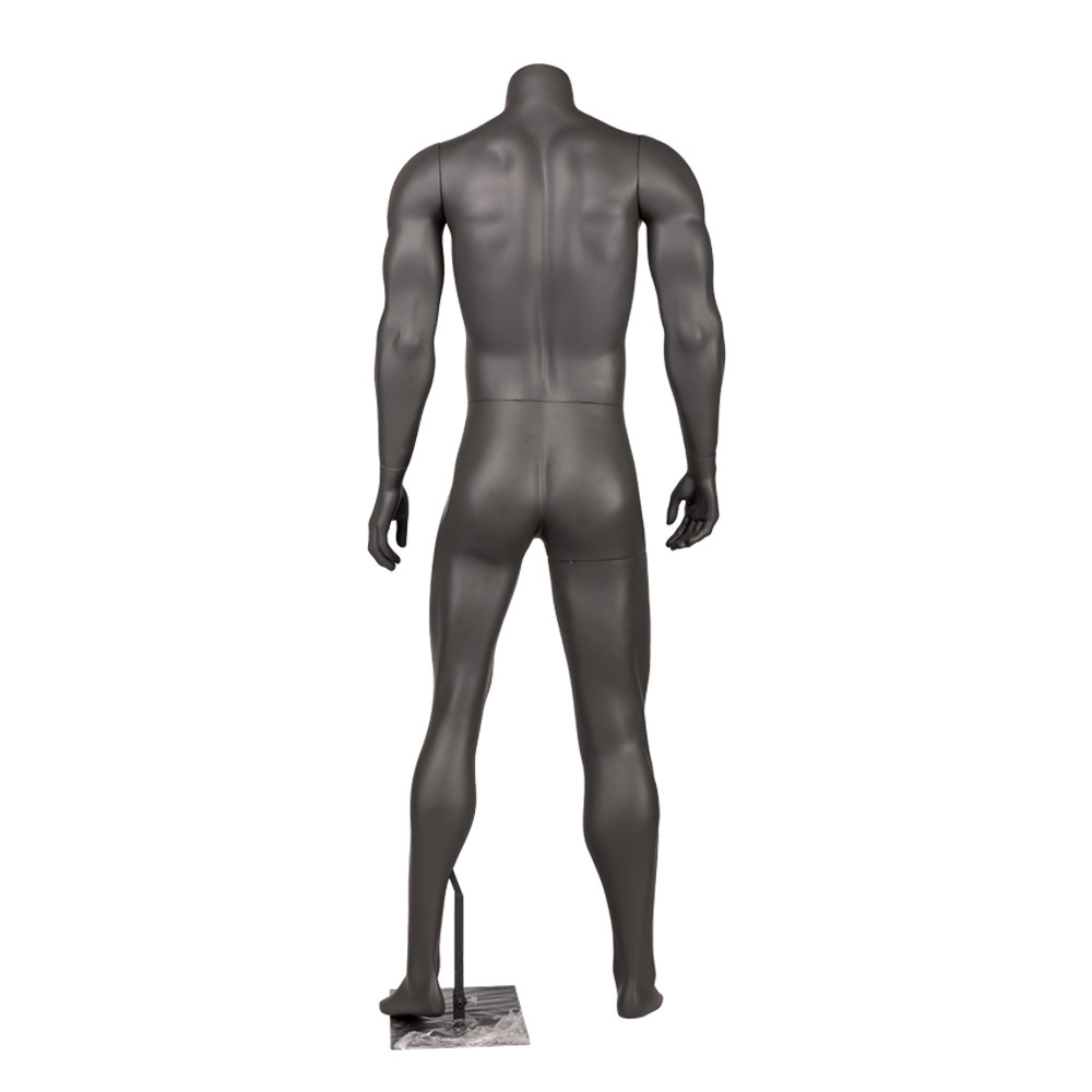 Adjustable Sport Male Head Mannequin Stand Hair Trade Full Body Male Mannequin