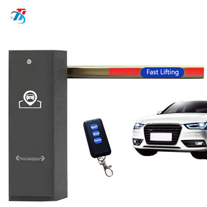 High Speed Rfid Boom Barrier Gate Automatic DC Motor Remote Control Roadway Safety Adjustable Electronic Car Parking Barrier