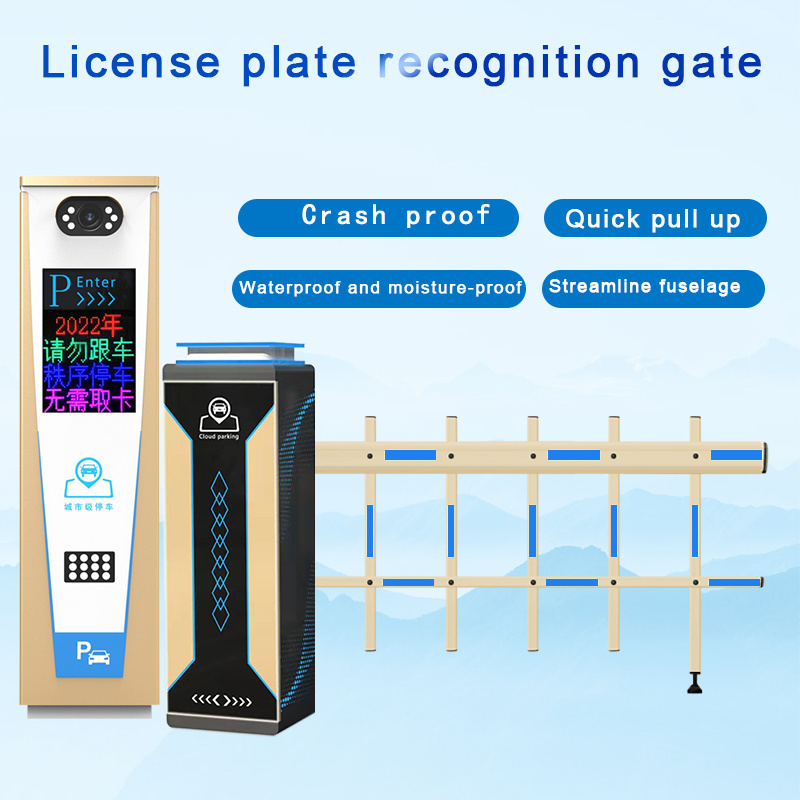 automatic 24v DC pure copper motor boom barrier gate control board boom barrier gate automatic boom barrier gate