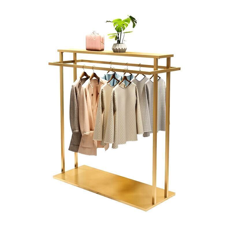 High quality clothes stand metal garment display racks for retail store