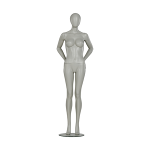 Fashion Abstract Manequins Fiberglass Full Body Egg Head Female Torso Mannequin De Costume Homme Super Curvy Mannequin