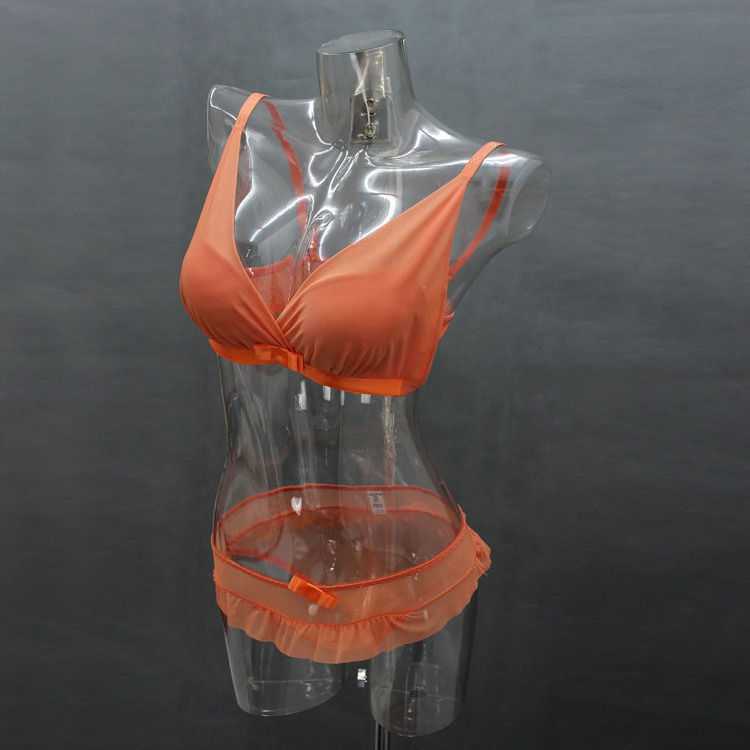 Sexy Female Transparent Half Body  Underwear Mannequin for sale