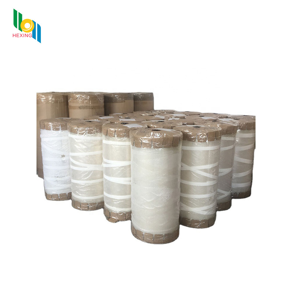 50mic weight glue clear low noise Super transparent clear bopp tape jambo silk rollmasking gum jumbo rolls tape