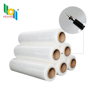 BOPP Packing Material Holographic Film Laser Film Wrapping Plastic Wrap Flower pallet Soft Feature Stretch film