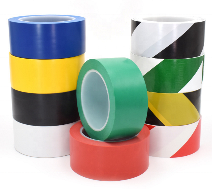 0.05mm plastic sheet film aluminium foil detectable Yellow Black pvc warning tape fiber optic cable warning tape