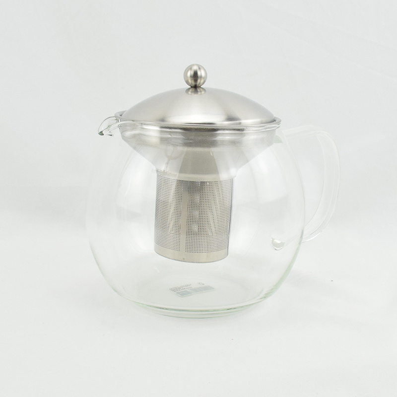 Top sellers Tea Kettle and tea pot Maker Glass Teapot with Removable Loose Tea Infuser Stovetop Safe Glass teapot