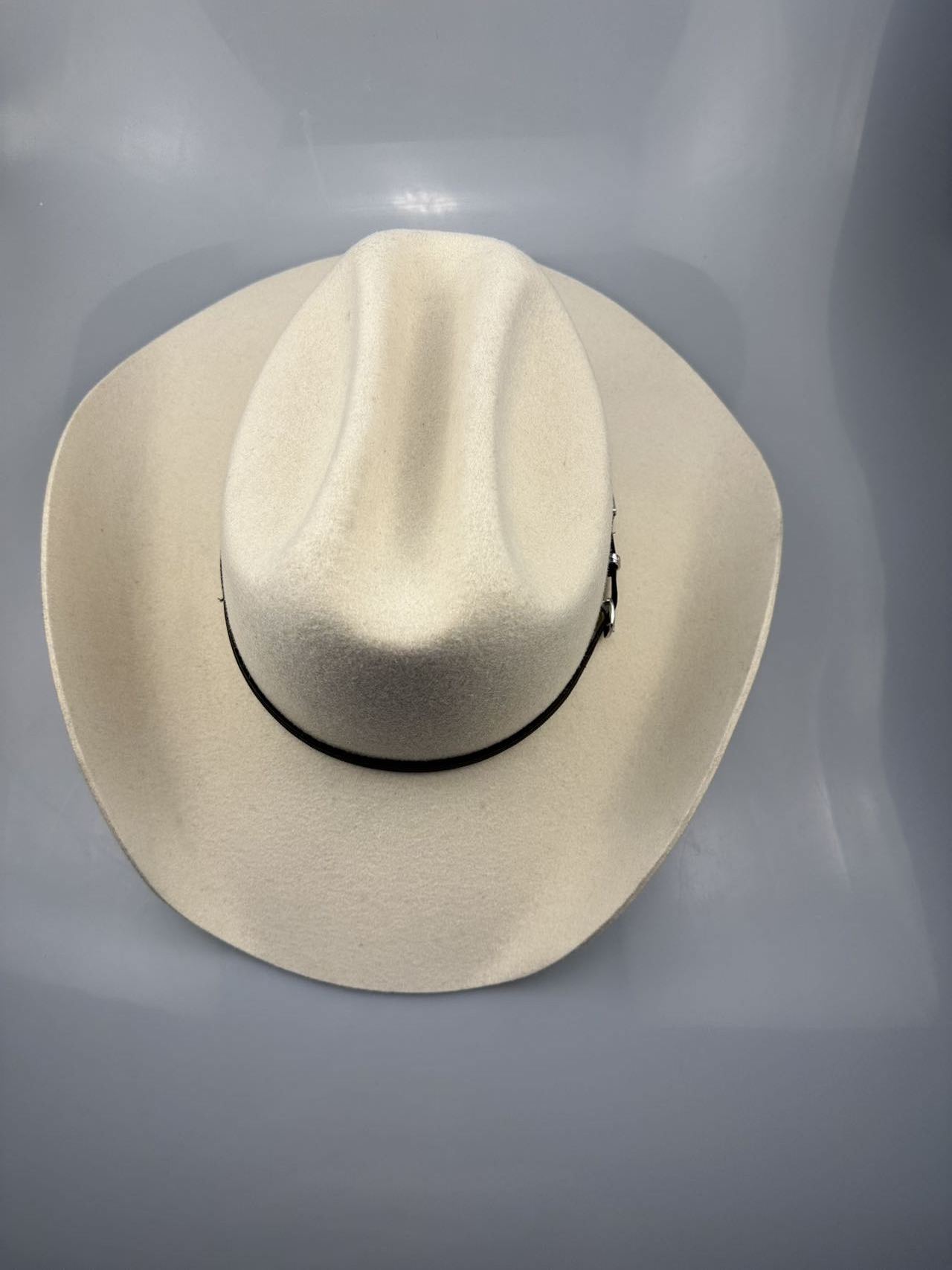 Wholesale high Quality Classic Felt Wide Brim Hat Custom Fashion Solid Color Belt Buckle Western Cowboy Cowgirl Hat