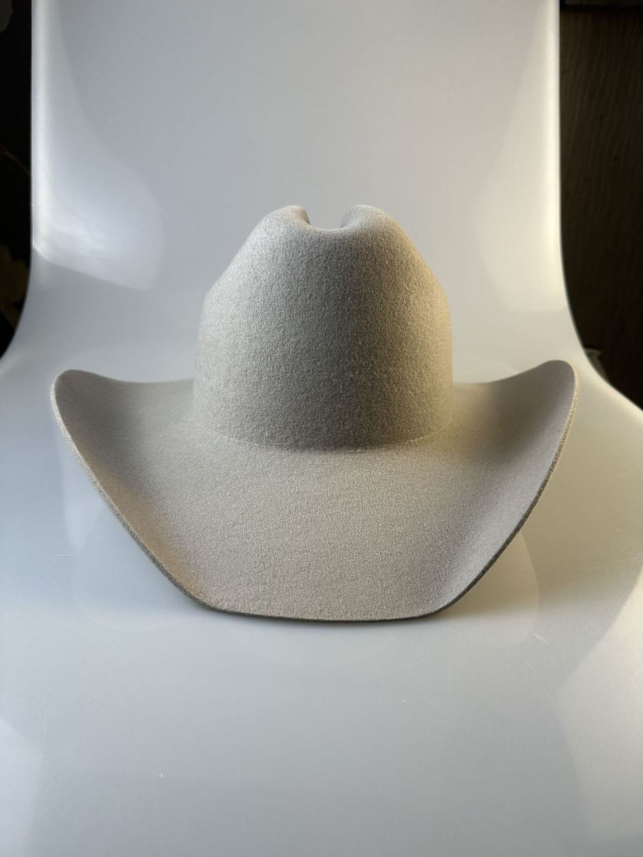 Cowboy 100% Wool Wide Brim Hat Felt With Ribbon