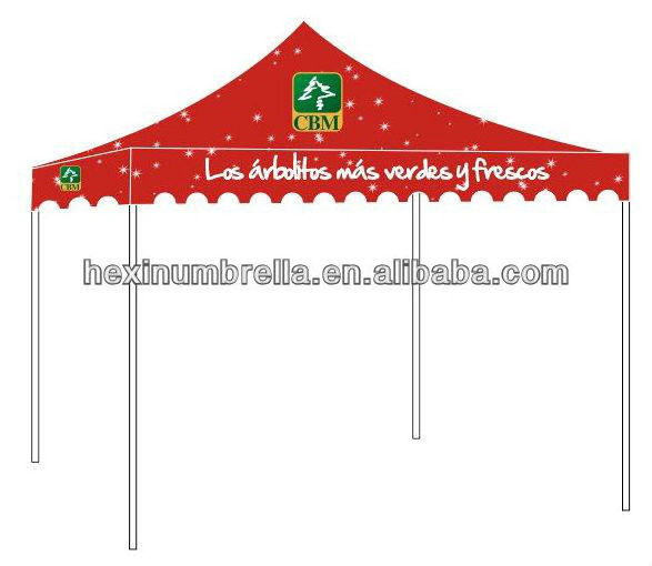 2023 hot selling 600D oxford fabric aluminum frame and legs gazebo tent promotional 3x3 pop up windproof tent