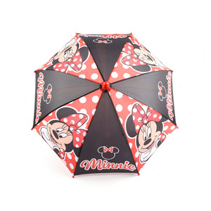 New design hot sale rain day manual open minnie mouse printed cartoon umbrella for children