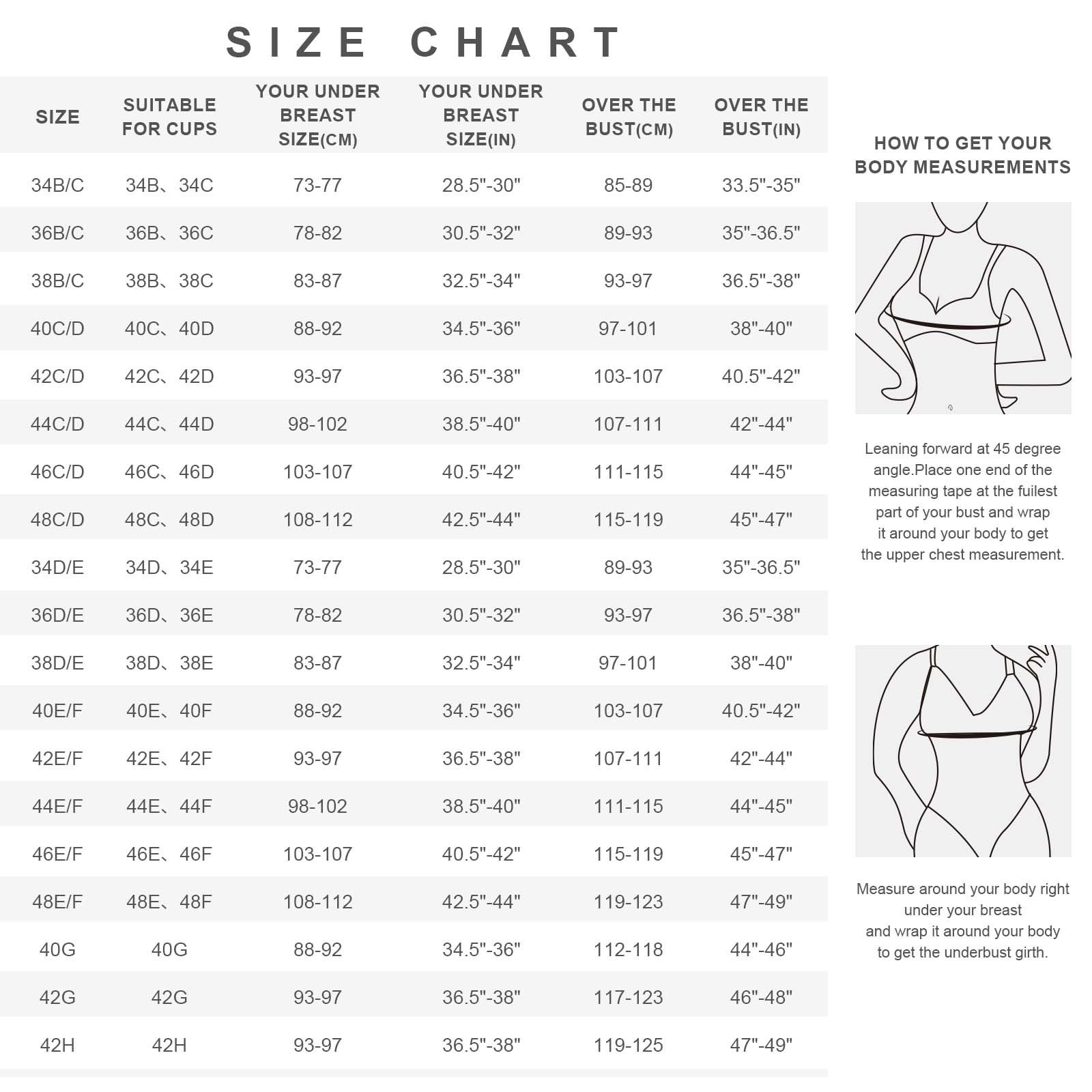 Hexin Seamless Body Shaper Bra Women Plus Size Breast Lift Deep Cup Bra Hides Back Fat Women Deep Cup Bra