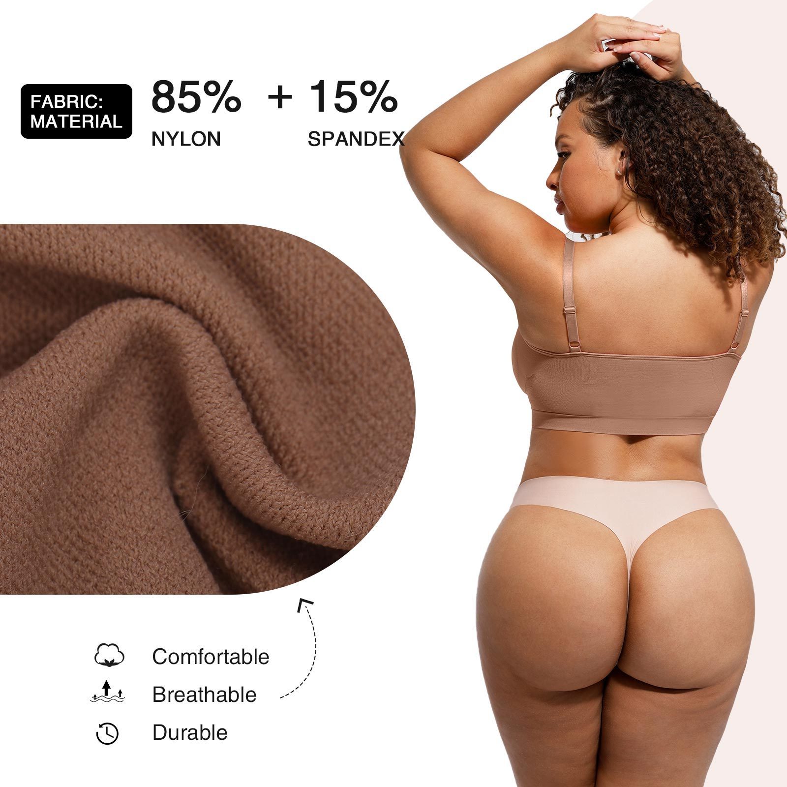 Skin-Friendly Full Back Coverage Deep Cup Sports Bra Hides Back Fat Plus Size Push UP Seamless Bra Shapewear Sports Bra