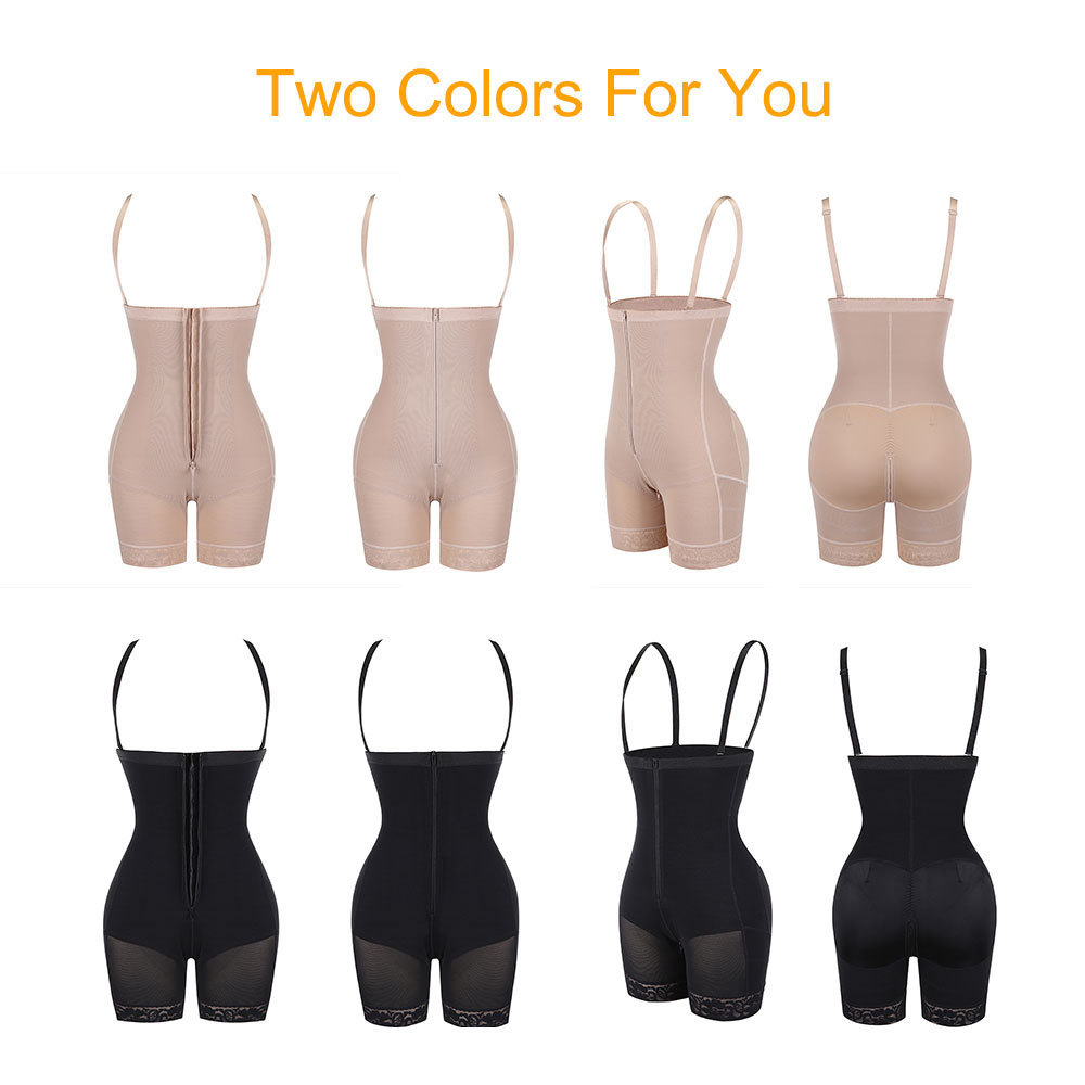 HEXIN Stage 3 Liposuction Compression Slimming Hooks Full Body Shaper Butt Lifter Shapewear Fajas Colombianas Shapewear