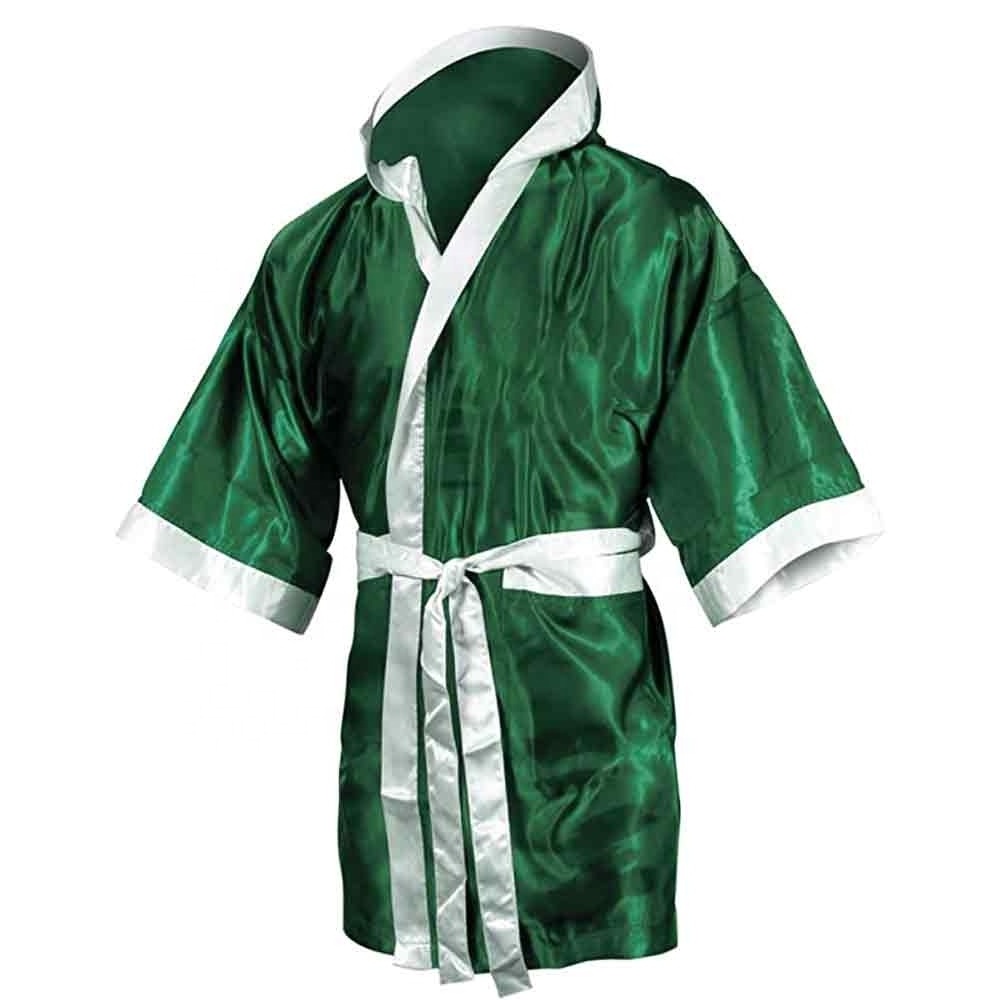 New Arrival Boxing Robes Martial Arts High Quality Customized Fabric Customized Logo Boxing Gown Available In All Colours