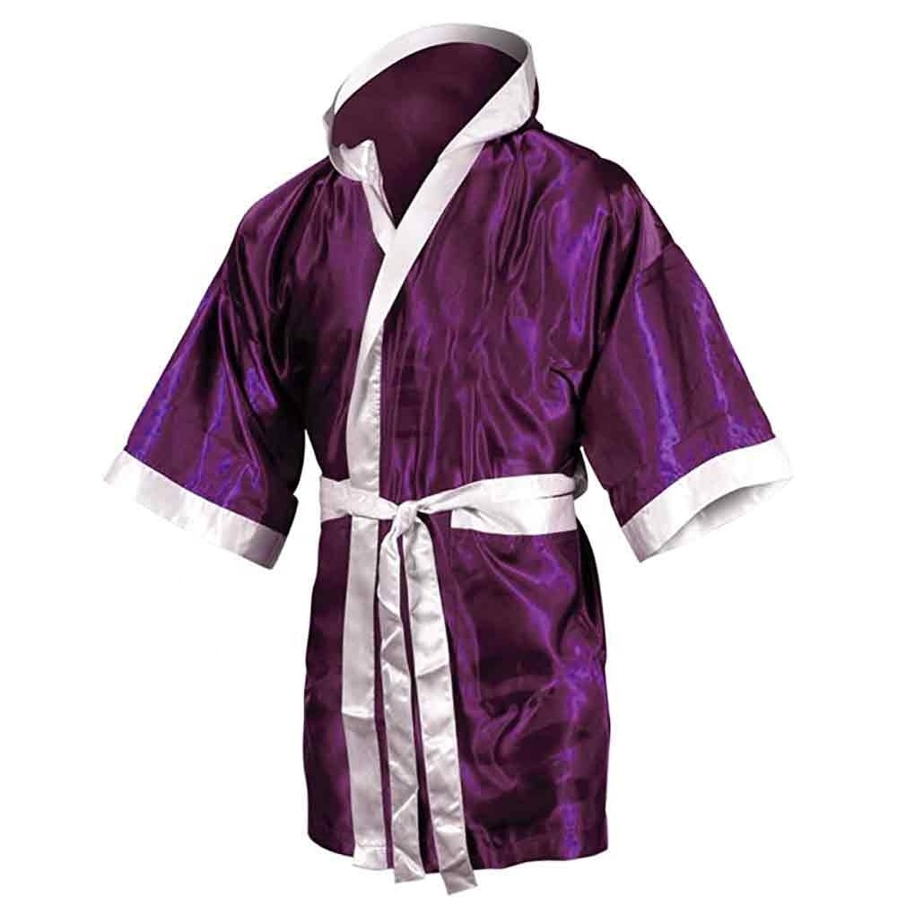 New Arrival Boxing Robes Martial Arts High Quality Customized Fabric Customized Logo Boxing Gown Available In All Colours