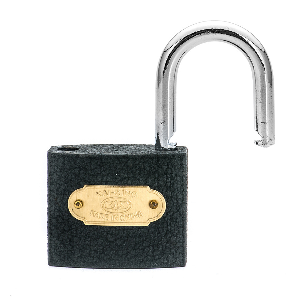 High security hardened solid heavy duty small steel lock iron padlock