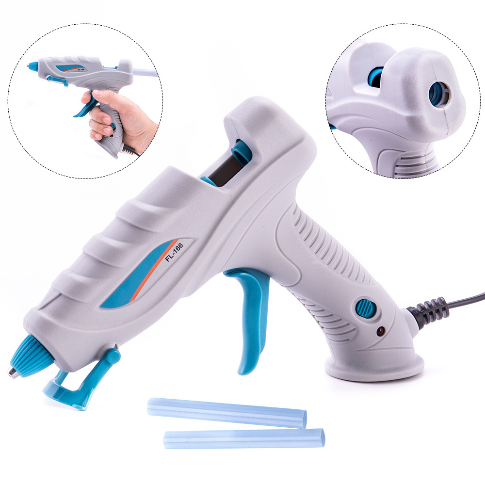 80W high temp electric handmade art crafts DIY glue gun tool hot-melt glue guns hot glue gun