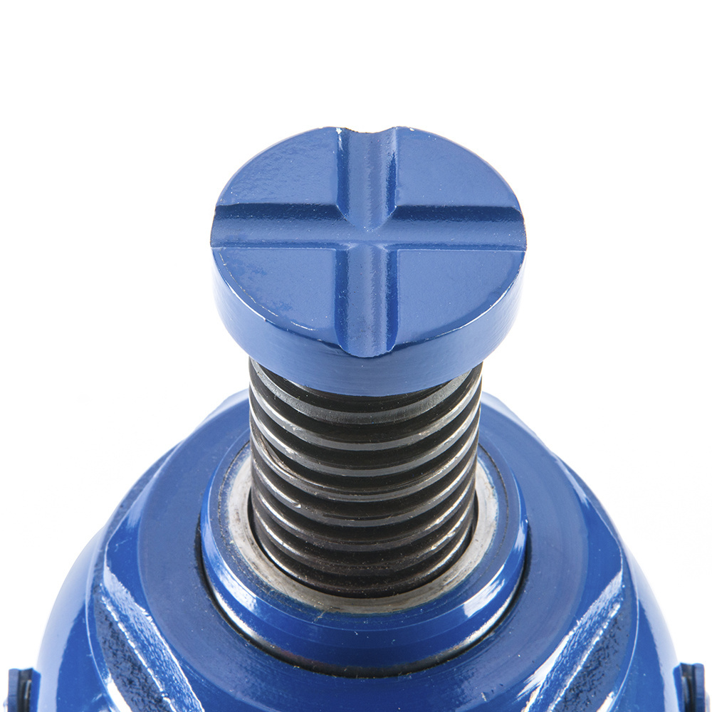 Big blue hydraulic stubby low profile welded bottle jack