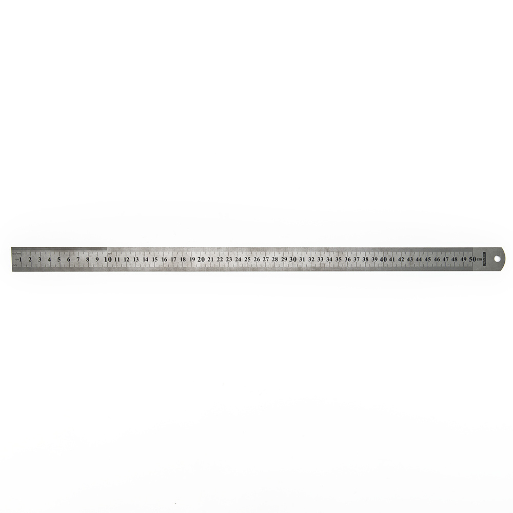 50 cm long metal measurement architect scale stainless steel ruler