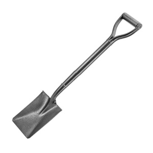 Garden D handle all metal straight spade shovel digging spade square shovel