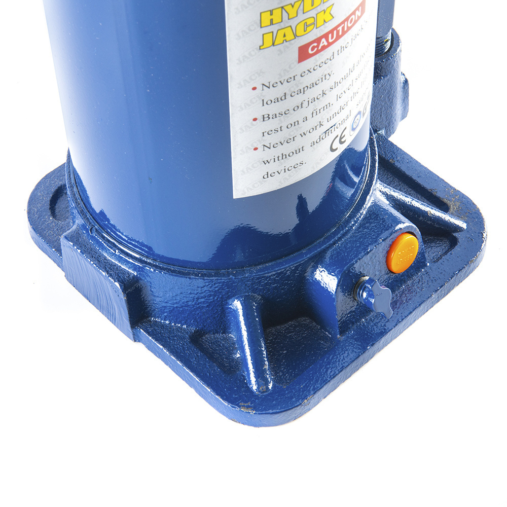 Big blue hydraulic stubby low profile welded bottle jack