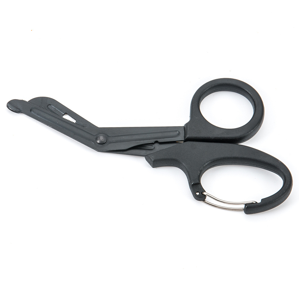 Stainless Steel Nurse Scissors Carabiner Bandage Medical Scissors Trauma Shears